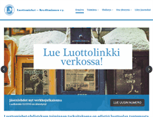 Tablet Screenshot of luottomiehet.fi